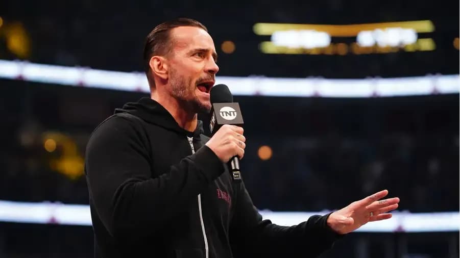 Cm punk aew rampage close up