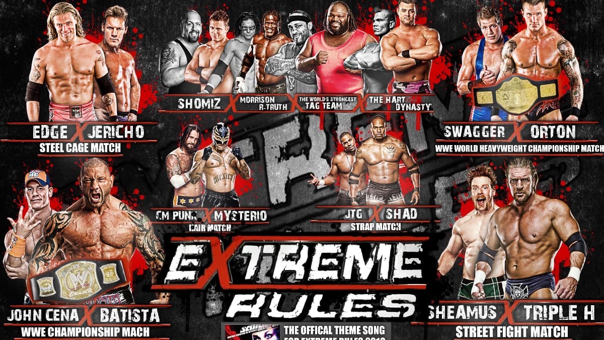 Poster for WWE Extreme Rules 2010
