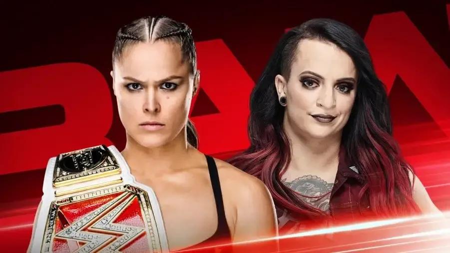 Ronda Rousey vs Rubt Riott Raw