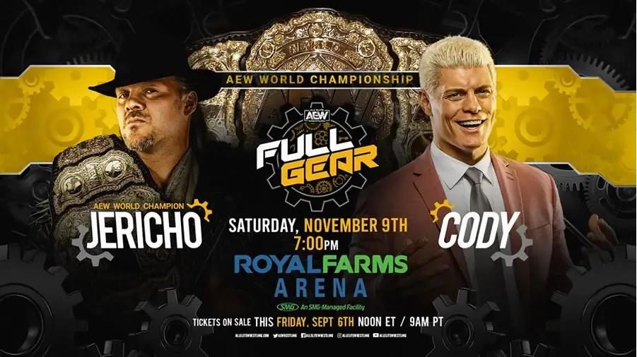 full gear 2019 jericho cody aew