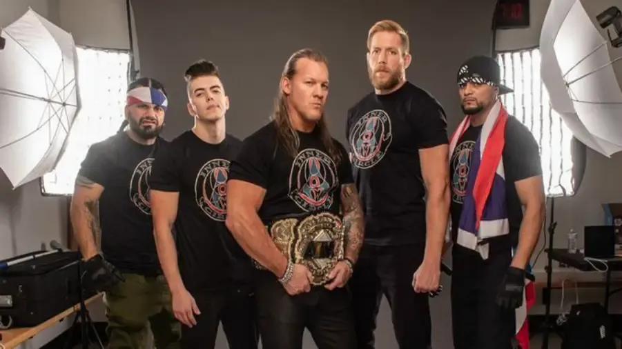 inner circle chris jericho jake hager sammy guevara santana ortiz