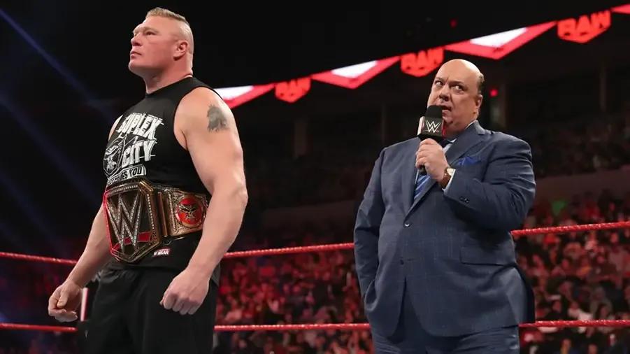 lesnar heyman