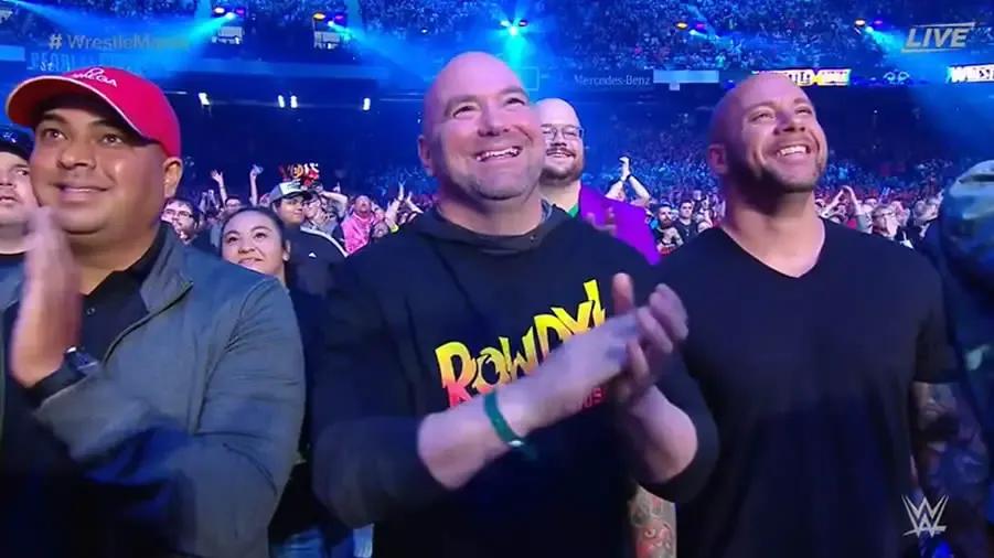 dana white wrestlemania