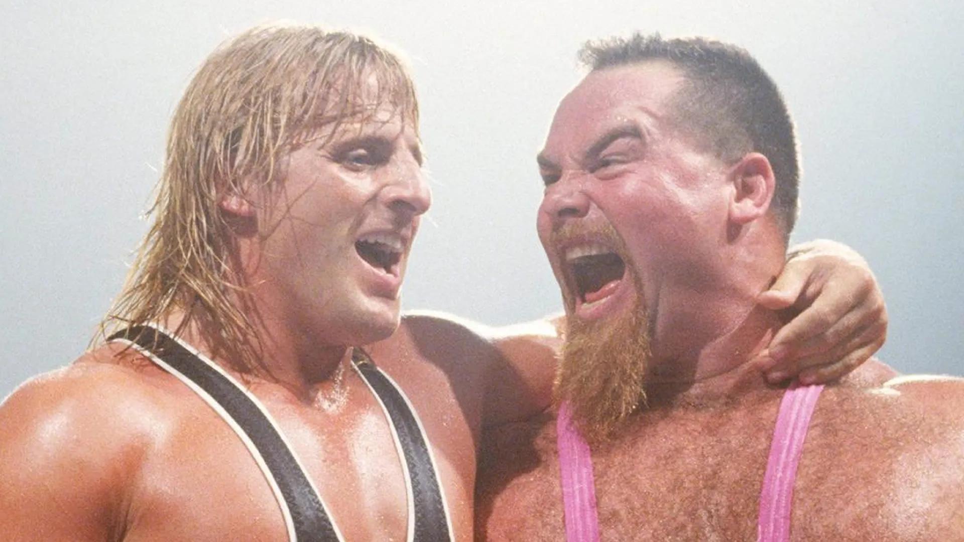 Jim Neidhart and Owen Hart