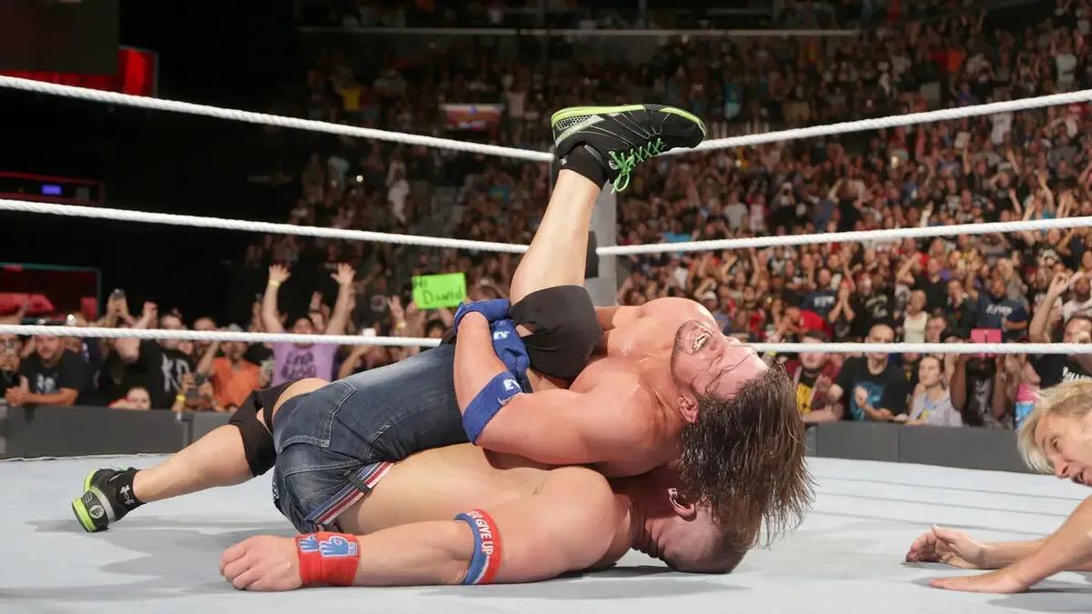 Aj styles john cena summerslam 2016