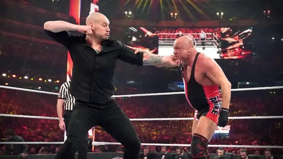 Baron Corbin- Kurt Angle- WWE WrestleMania 35 2019.jpg