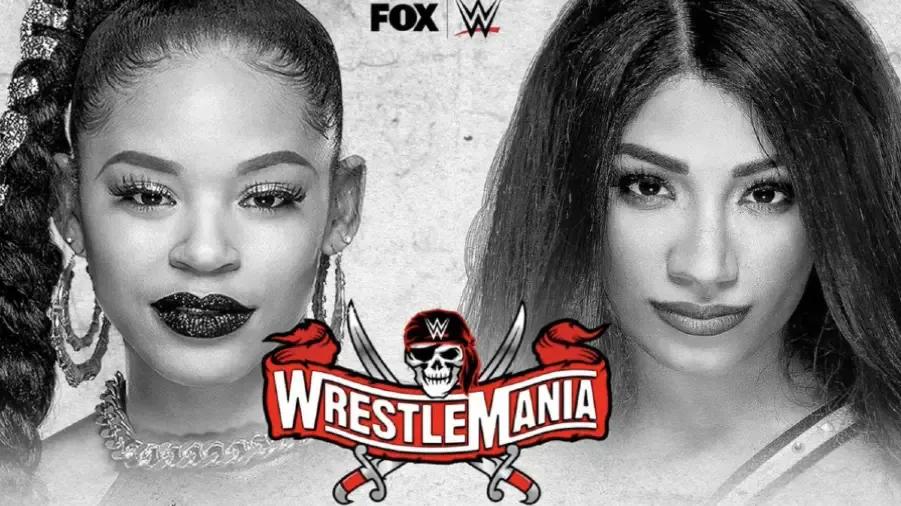 Bianca belair sasha banks wrestlemania 37