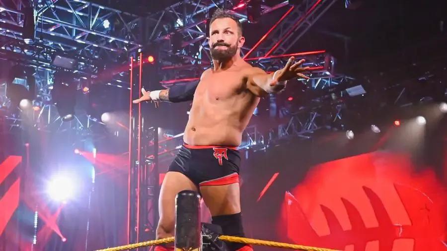 Bobby Fish on turnbuckle.jpg