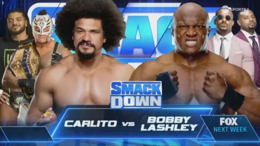 Bobby Lashley vs. Carlito WWE SmackDown.jpg