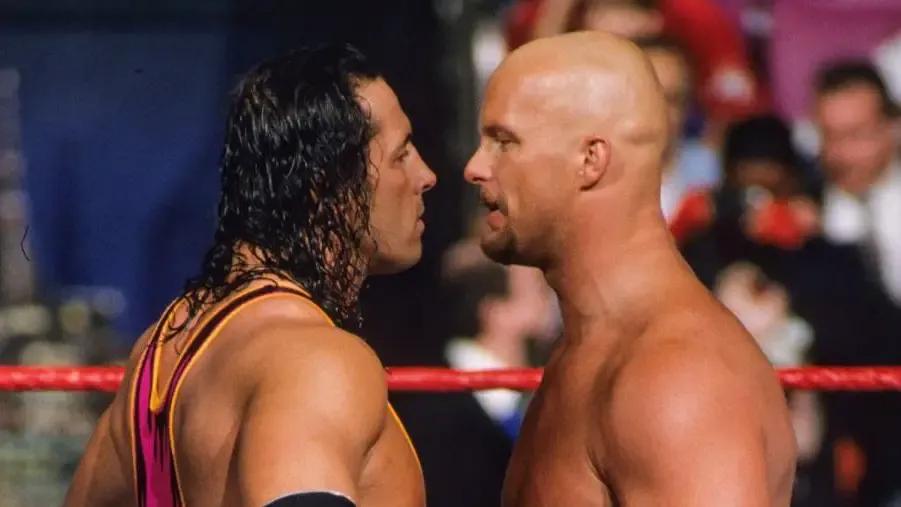 Bret hart steve austin survivor series 1996