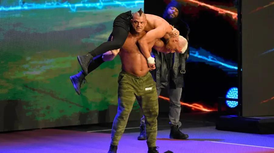 Brian Cage yeeting Darby Allin April 2023.jpg