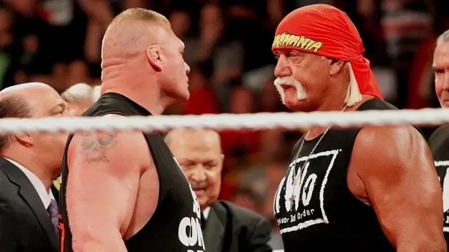 Brock Lesnar Hulk Hogan WWE Raw 2014.jpg