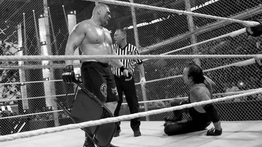 Brock Lesnar- The Undertaker- WWE Hell In a Cell 2015.jpg