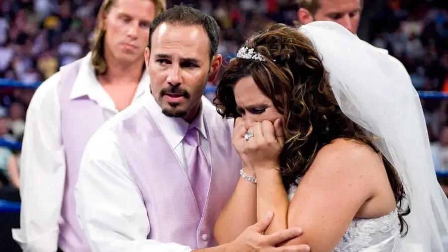 Chavo Guerrero Vickie Guerrero WWE Wedding 2008.jpg