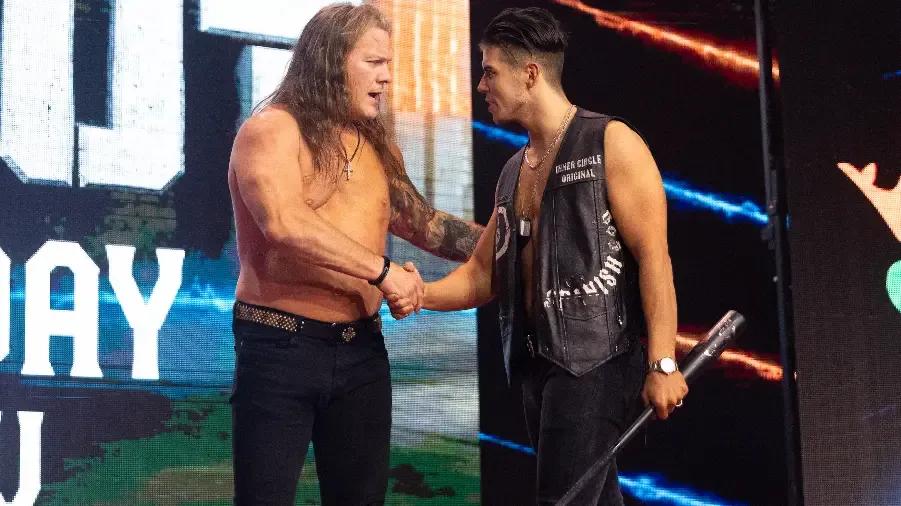 Chris Jericho Samy Guevara August 2023.jpg