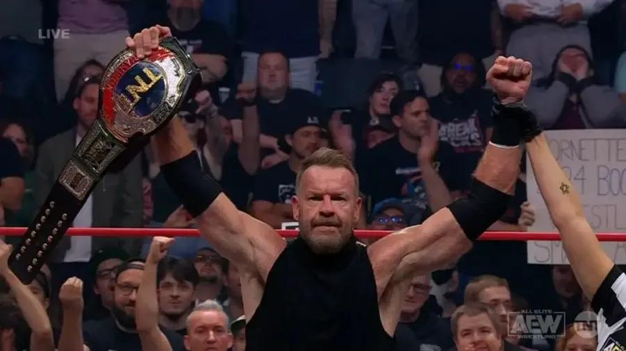 Christian Cage New TNT Champion.png