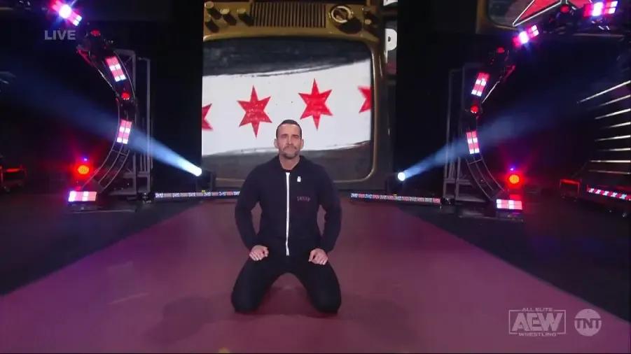 Cm punk aew first dance