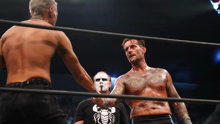 Cm punk darby allin sting aew all out 2021