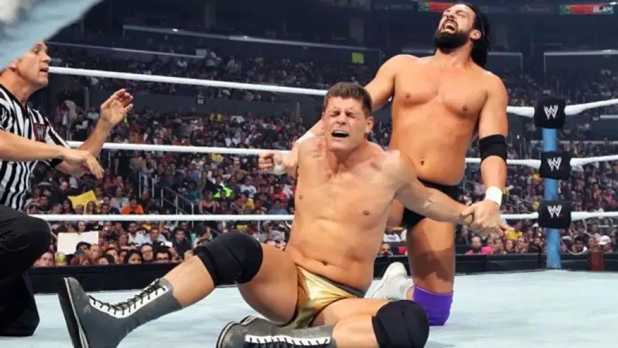 Damien Sandow- Cody Rhodes- WWE 2014.jpg