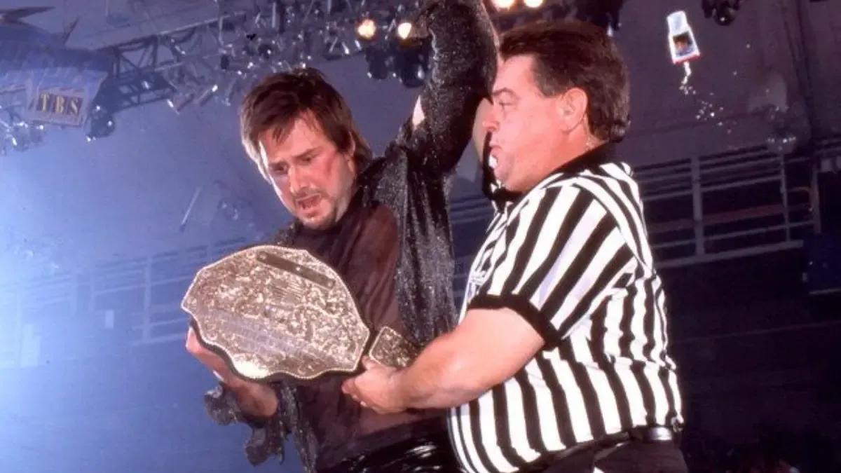 David arquette wcw title win