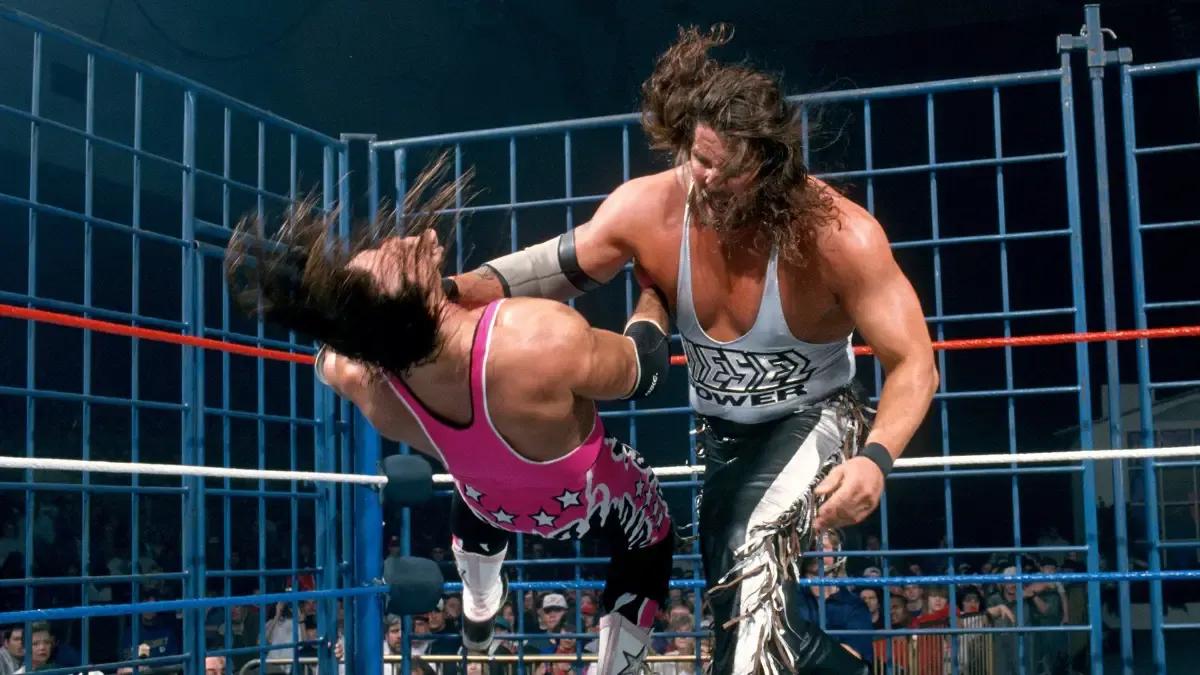 Diesel bret hart rage in the cage