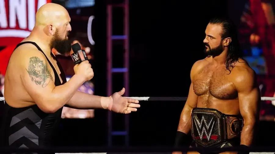 Drew McIntyre- The Big Show- WWE WrestleMania 36.jpg