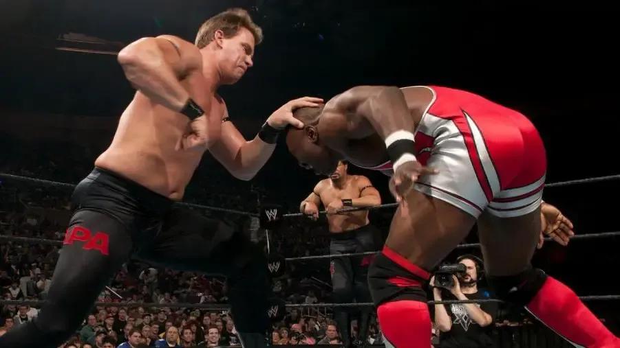 Jbl bradshaw shelton benjamin wrestlemania xx