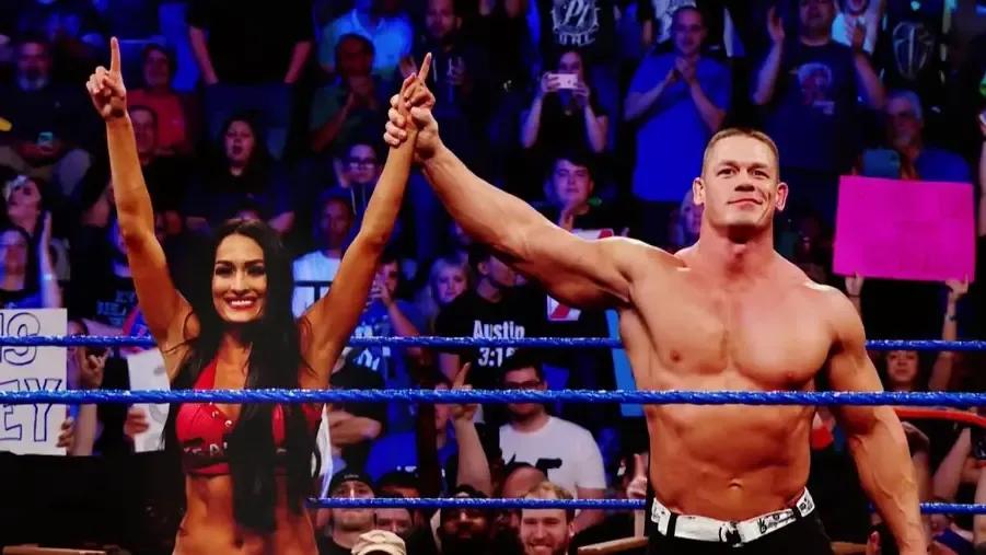 John Cena- Nikki Bella- WWE SmackDown- 2017.jpg