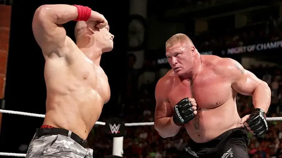 John Cena- brock Lesnar- WWE 2014.jpg