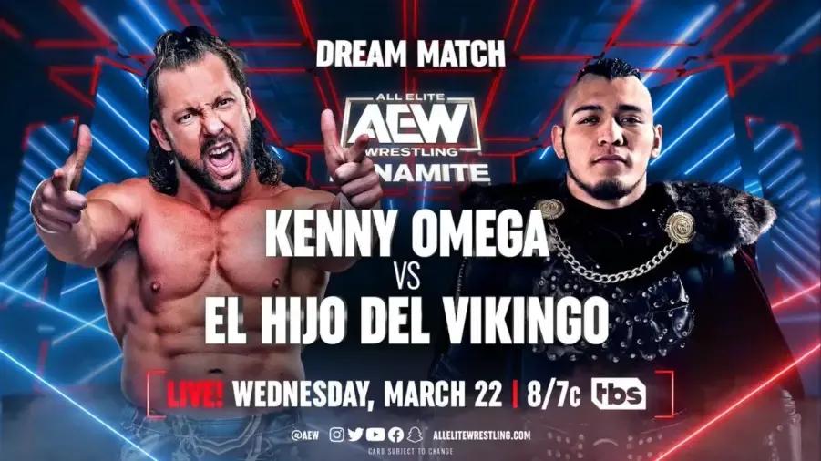 Kenny Omega vs. El Hijo del Vikingo AEW Dynamite.jpg