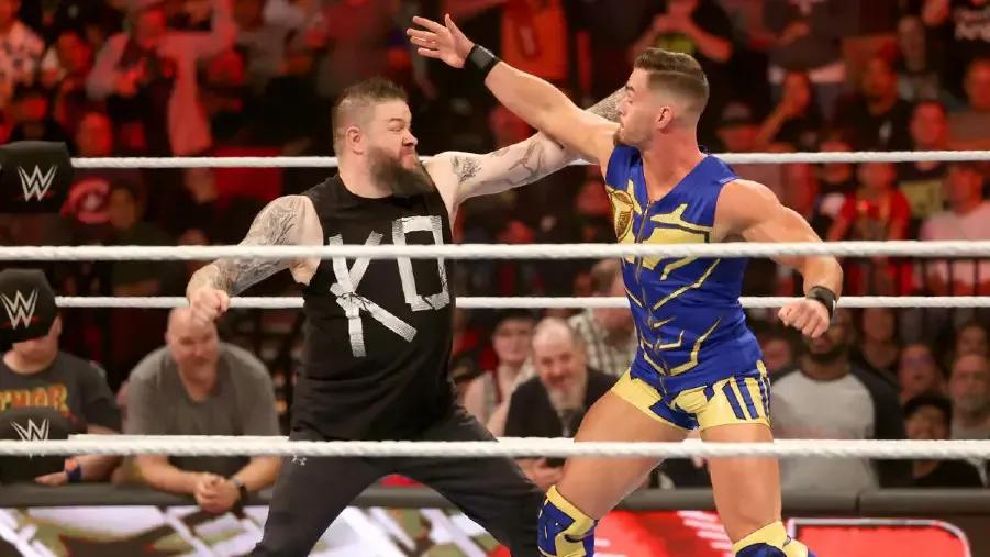 Kevin Owens Autstin Theory Brawl Raw 2022.jpg