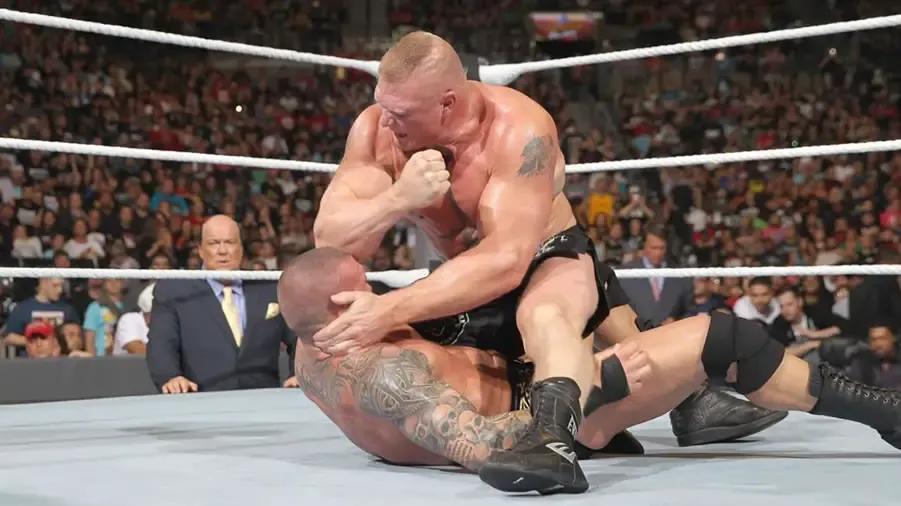 Lesnar orton summerslam