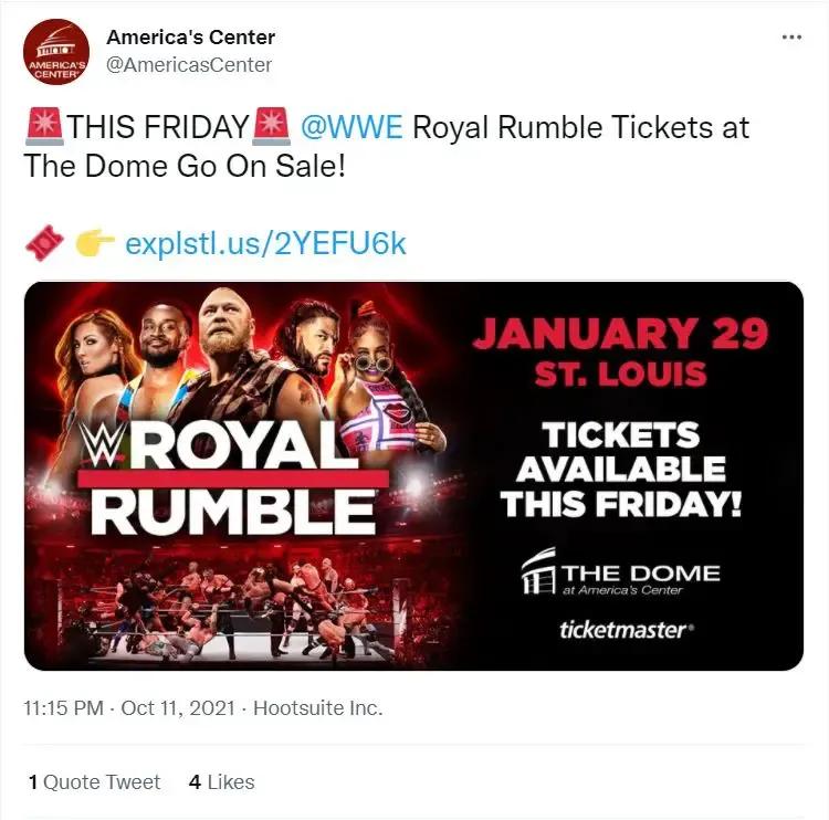 Lesnar wwe royal rumble 2022