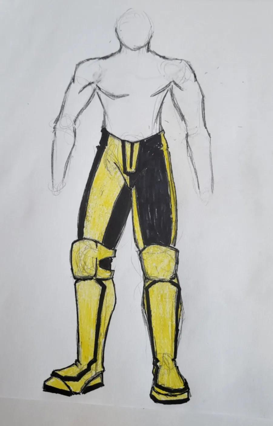 Logan paul ring gear sketch