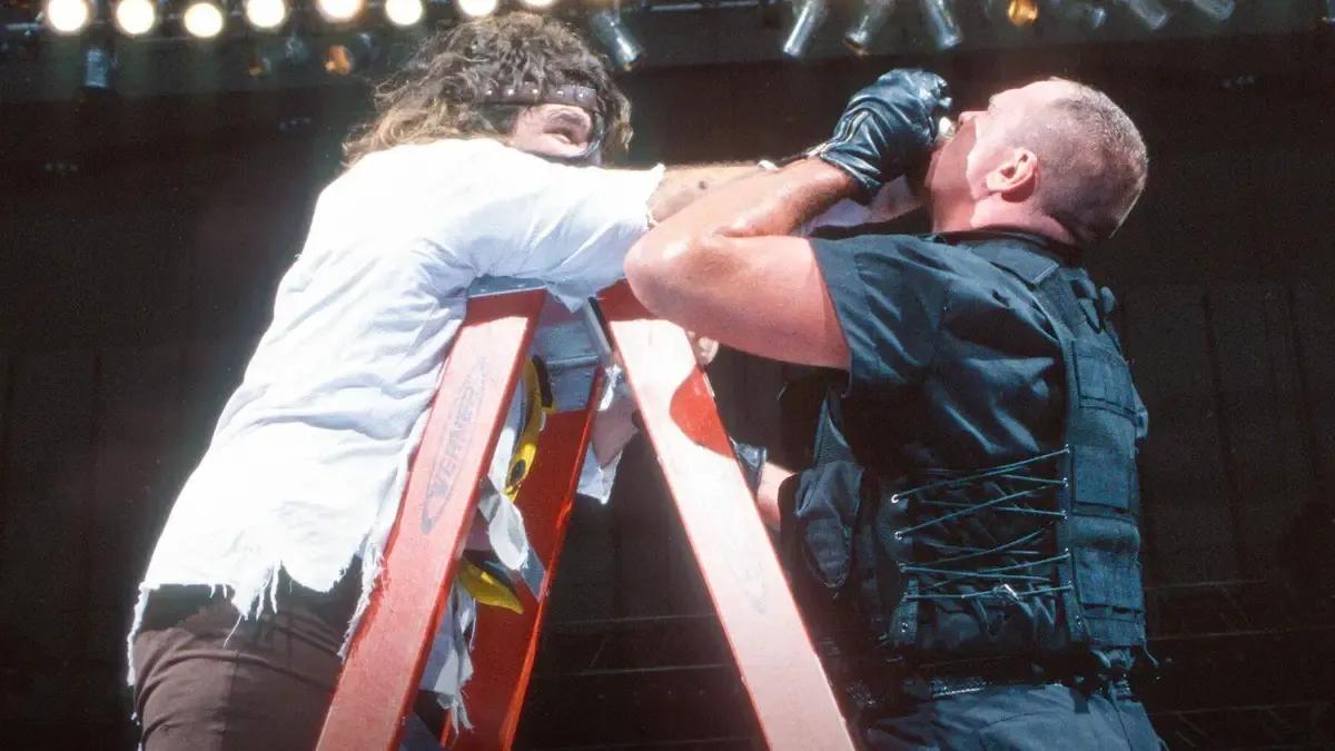 Mankind big bossman ladder match