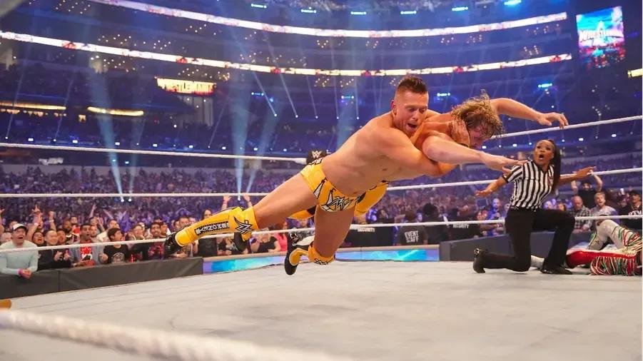 Miz Logan Paul turn WrestleMania 38.jpg