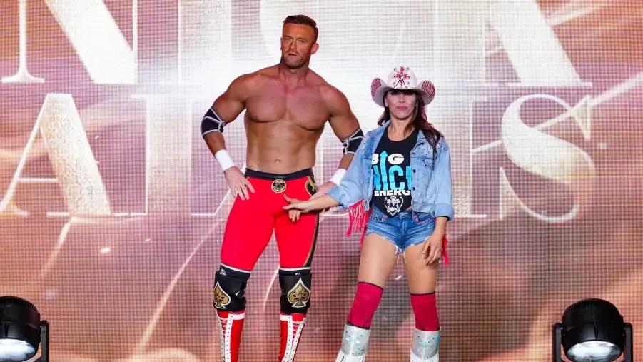 Nick Aldis Mickie James IMPACT Wrestling 2022.jpg