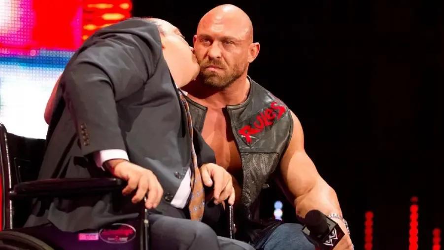 Paul heyman kiss rbyack