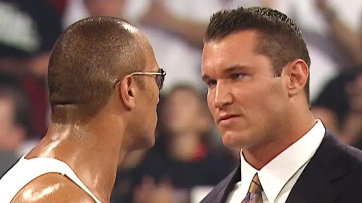 Randy orton the rock 2004