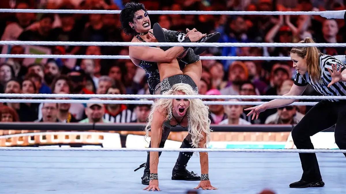 Rhea ripley charlotte flair wrestlemania 39