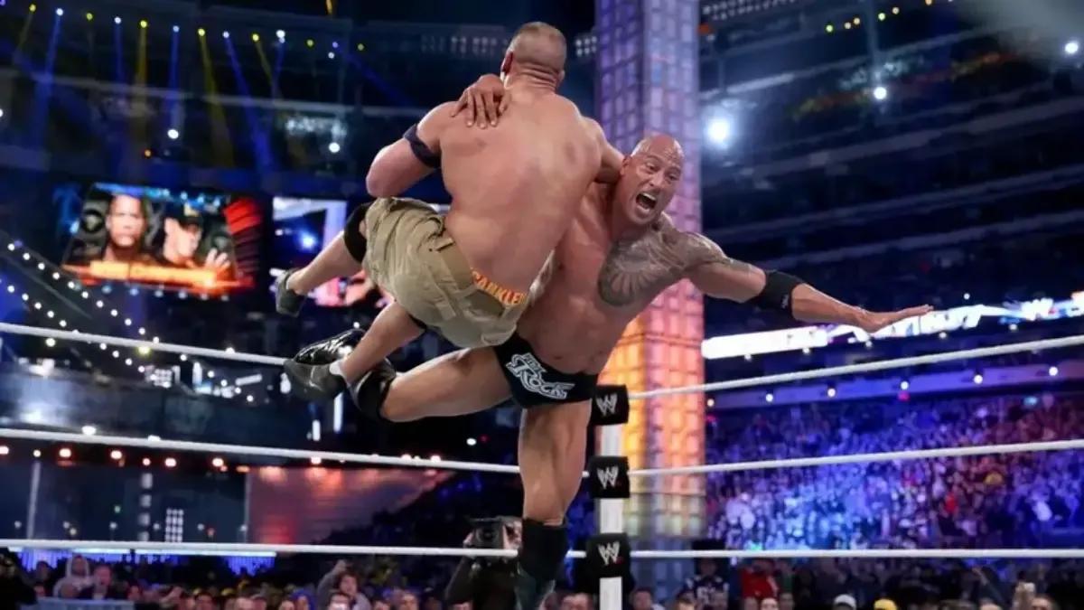 Rock bottom wrestlemania 29