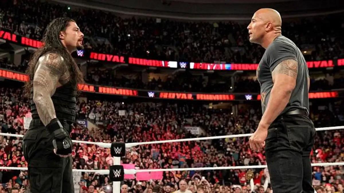 Roman reigns the rock royal rumble 2015 face to face