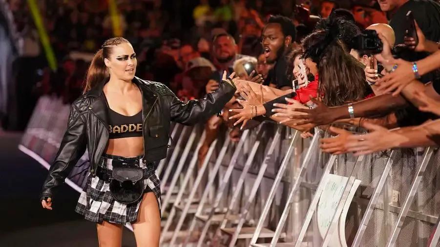 Ronda Rousey SummerSlam 2022 entrance.jpg