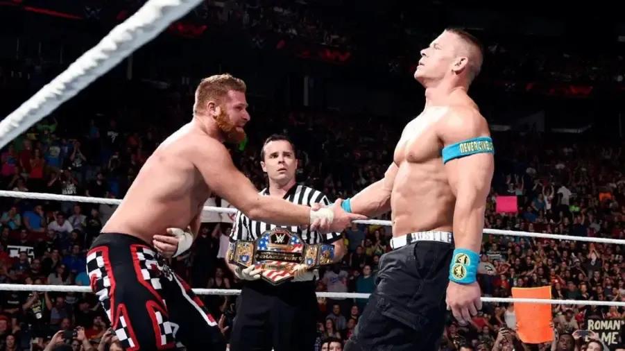 Sami Zayn vs. John Cena 2015.jpg