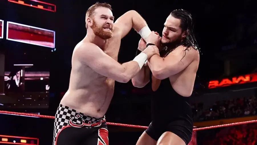 Sami zayn v bo dallas wwe raw november 2016