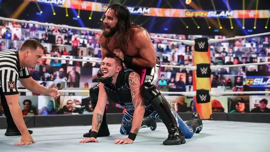 Seth rollins dominik mysterio wwe summerslam 2020