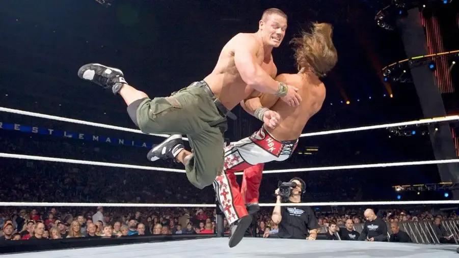 Shawn michaels john cena wrestlemania 23