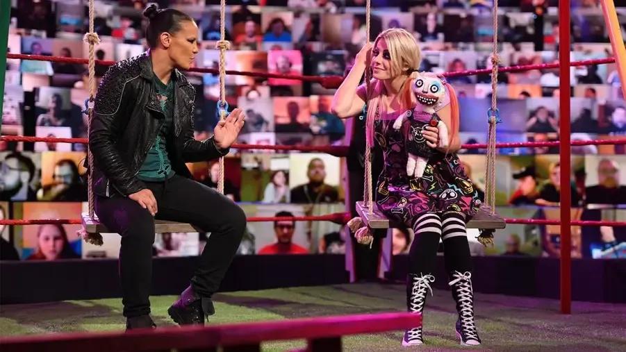 Shayna baszler alexa bliss wwe raw june 2021