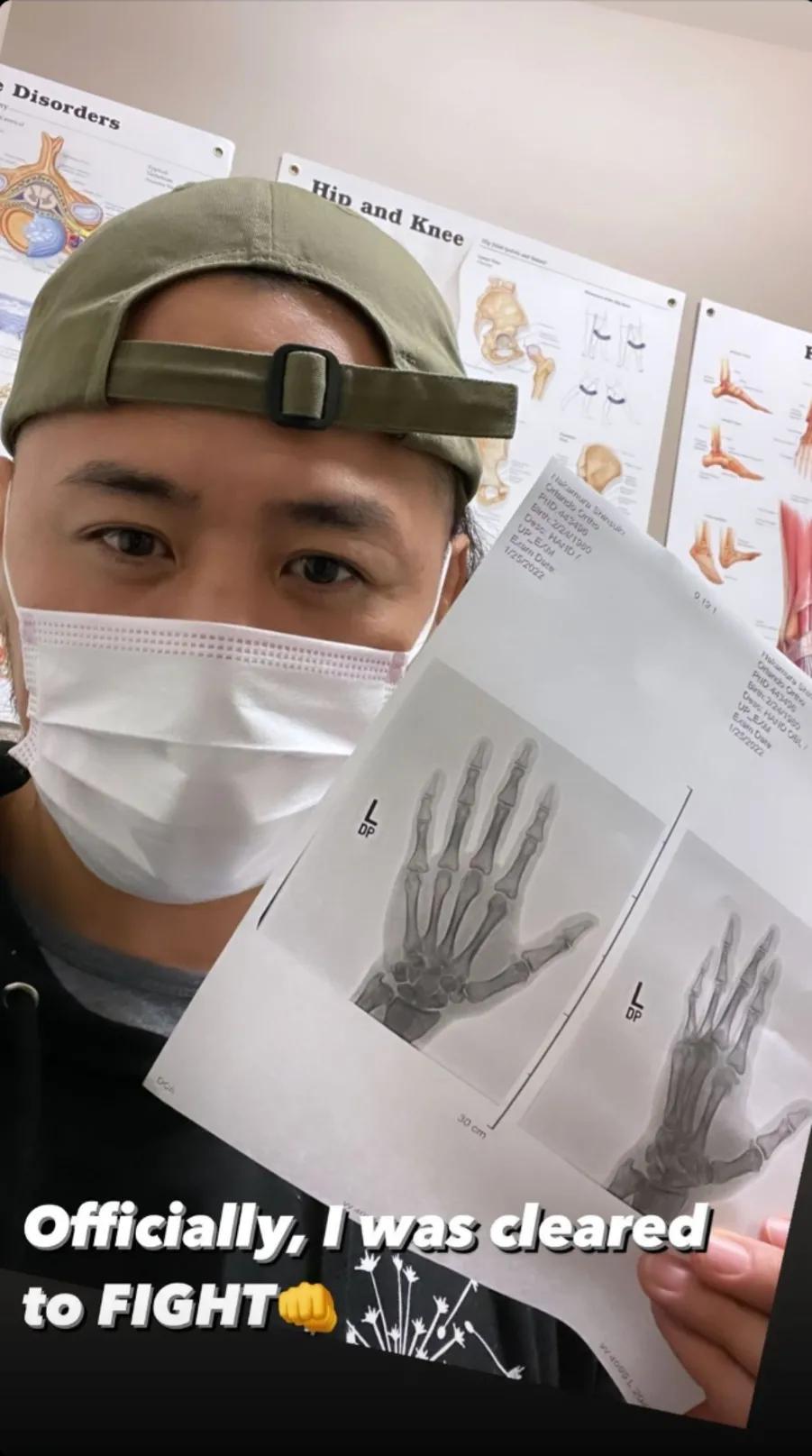 Shinsuke nakamura instagram cleared