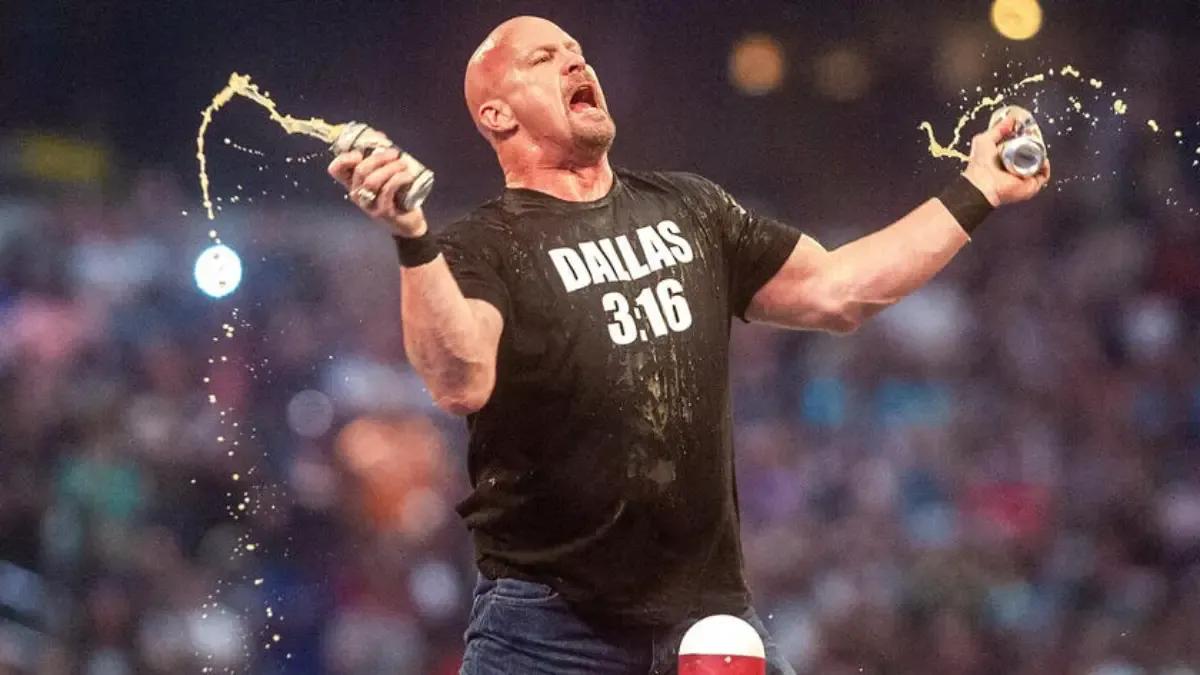 Steve Austin WrestleMania 38 Beer.jpg